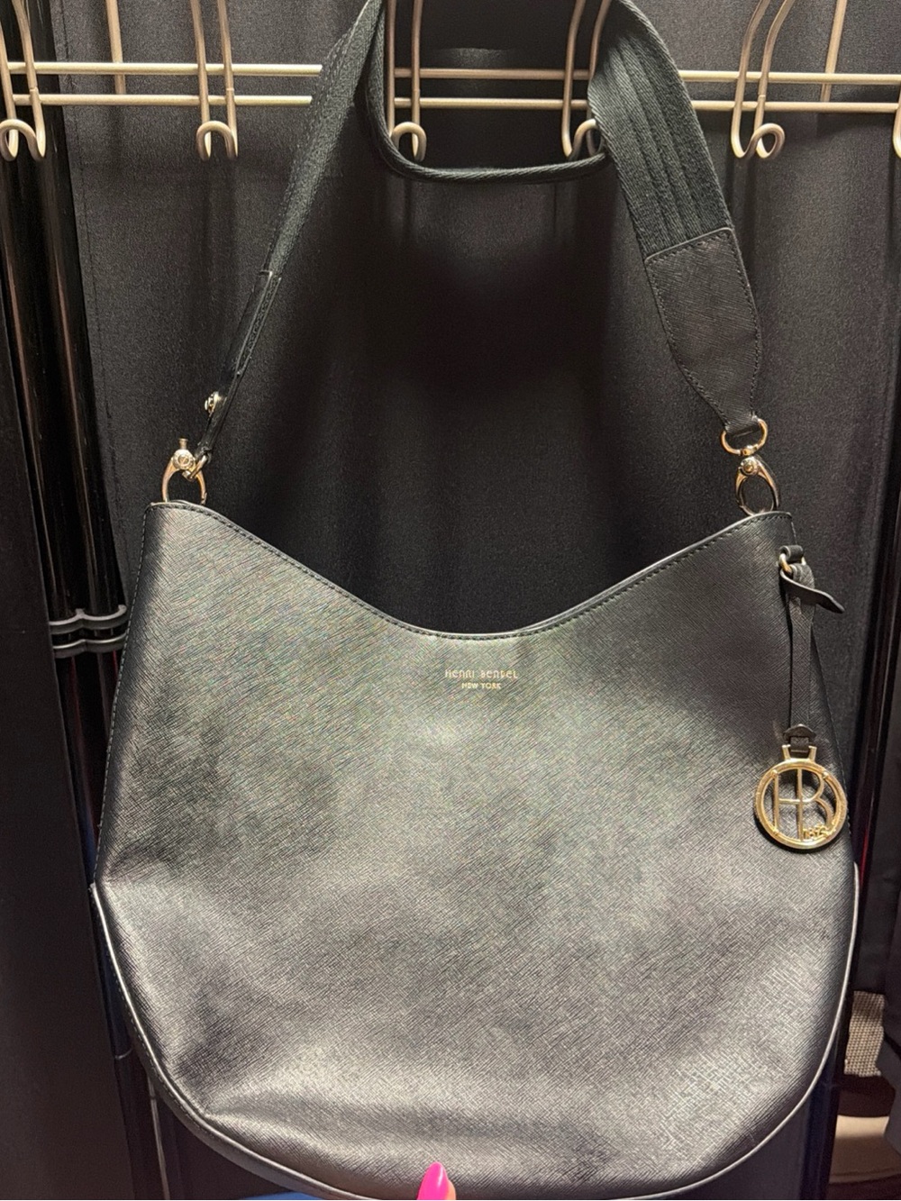 Henri Bendel : BLACK Crossbag Purse